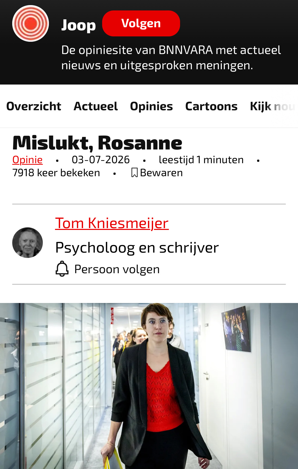Het echte debat dat Tom Kniesmeijer ontwijkt